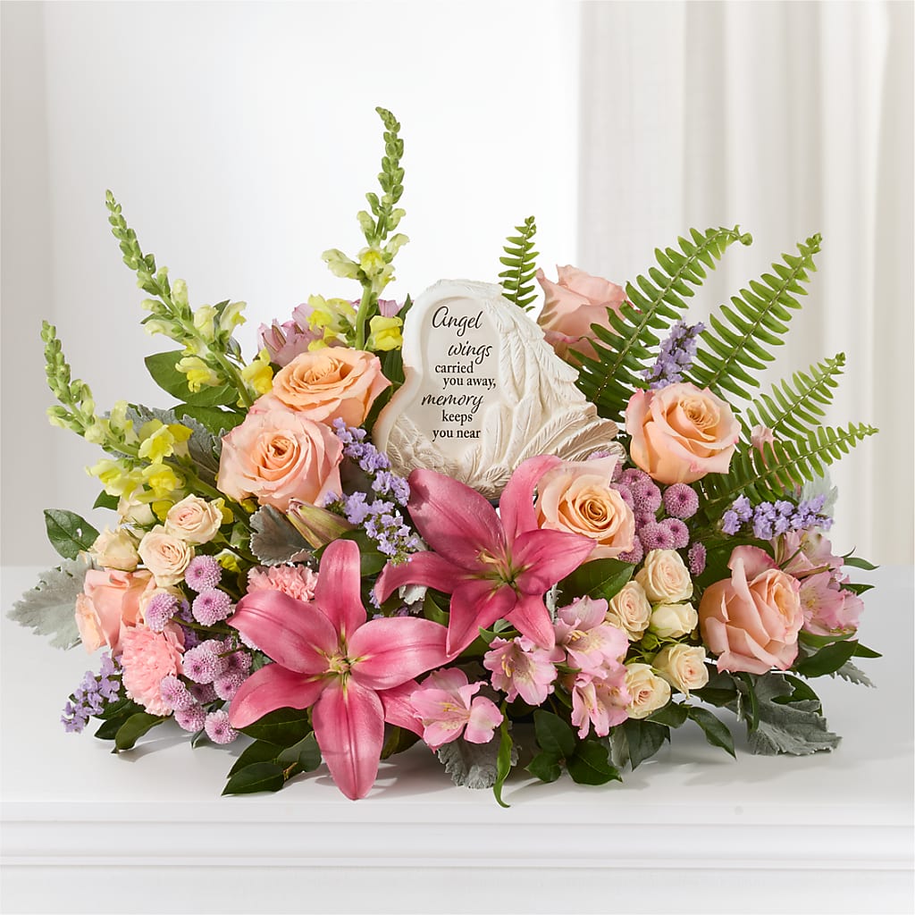 Gentle Light Arrangement –  Just Bloom, Elk Grove CA