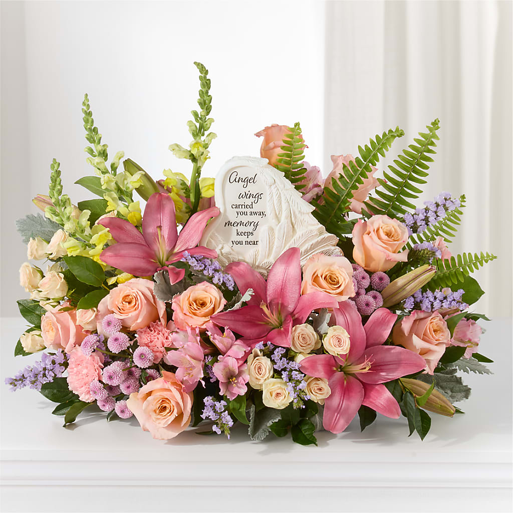 Gentle Light Arrangement –  Just Bloom, Elk Grove CA