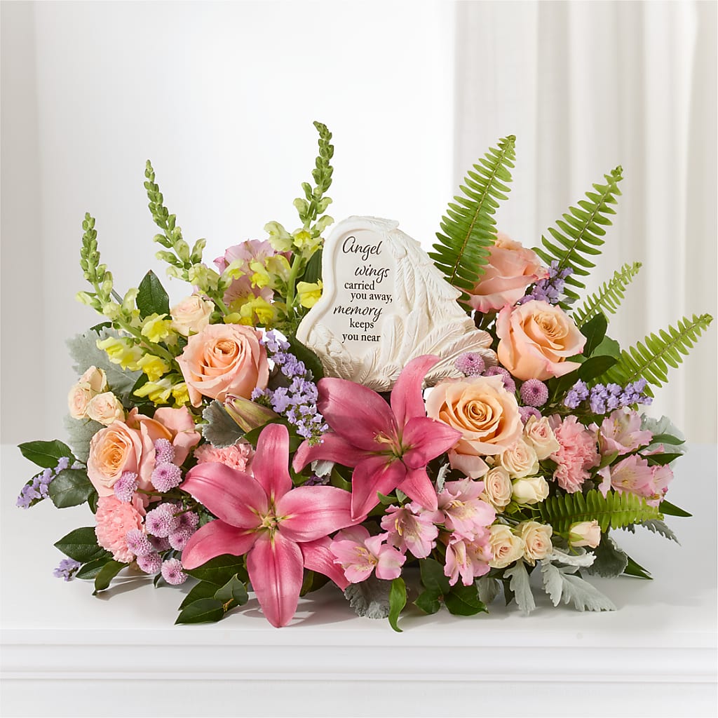 Gentle Light Arrangement –  Just Bloom, Elk Grove CA
