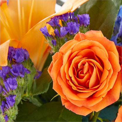 Radiant Citrus Box Bouquet –  Just Bloom, Elk Grove CA