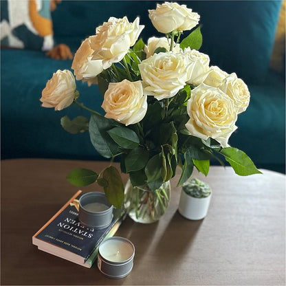 Long Stem Yellow Rose Bouquet –  Just Bloom, Elk Grove CA