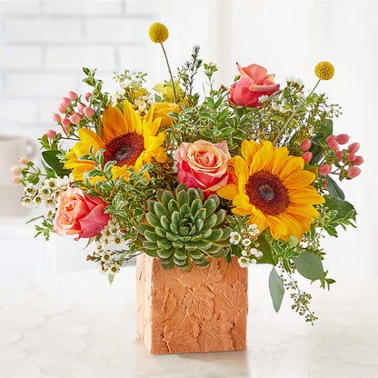Sunflower Season Bouquet –  Just Bloom, Elk Grove CA