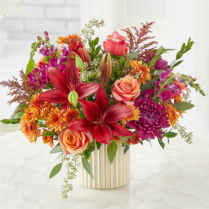 Burgundy Landscape Bouquet –  Just Bloom, Elk Grove CA