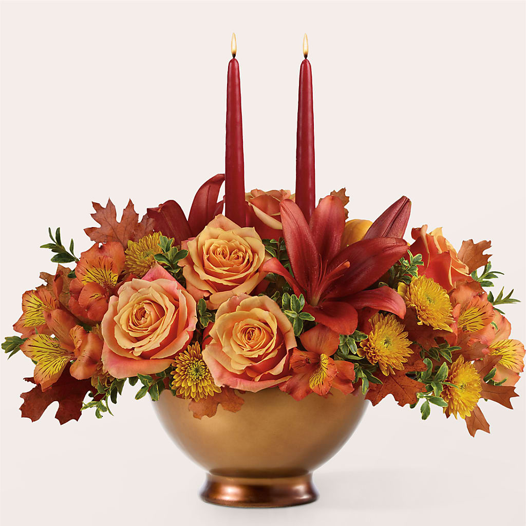Harvest Table Centerpiece –  Just Bloom, Elk Grove CA