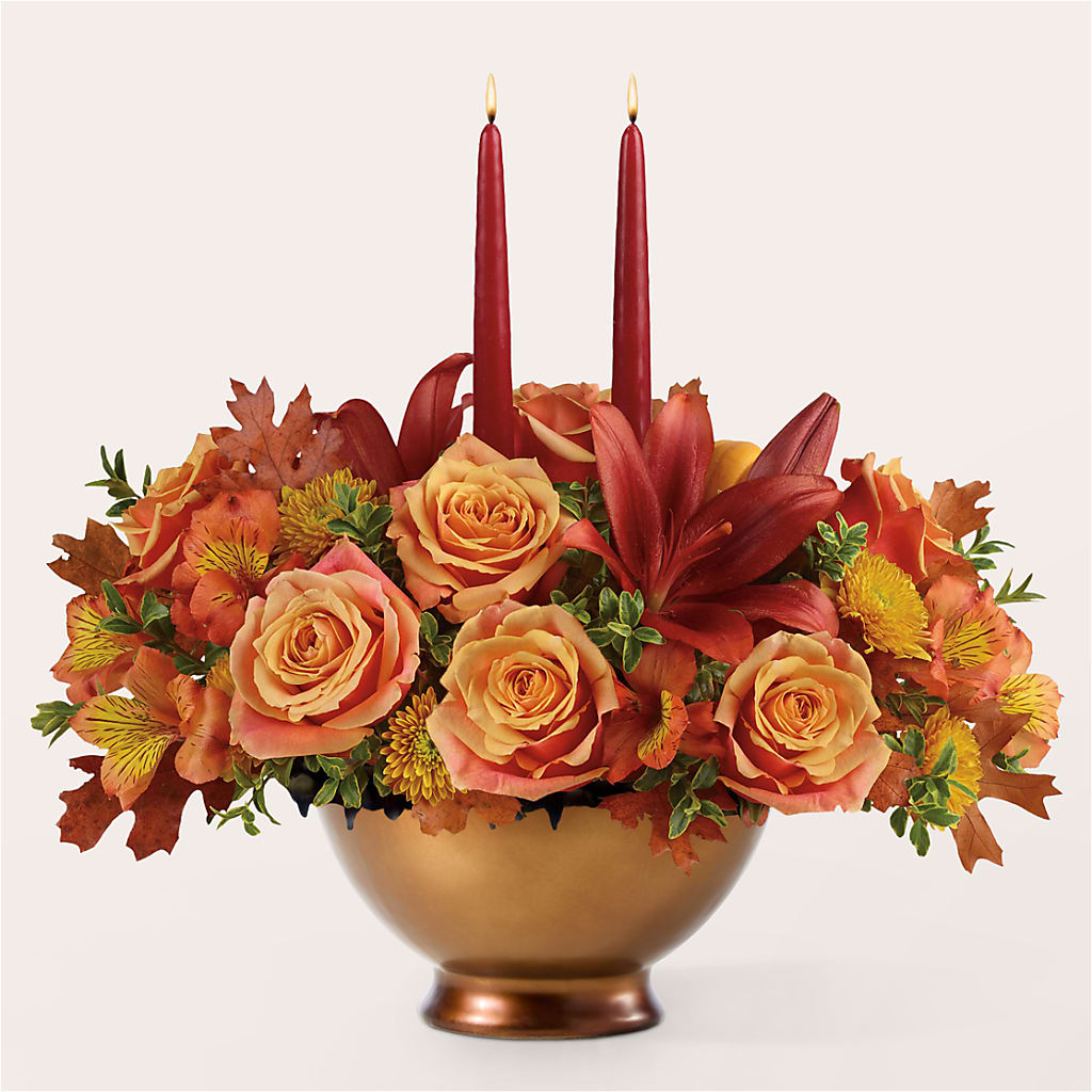 Harvest Table Centerpiece –  Just Bloom, Elk Grove CA
