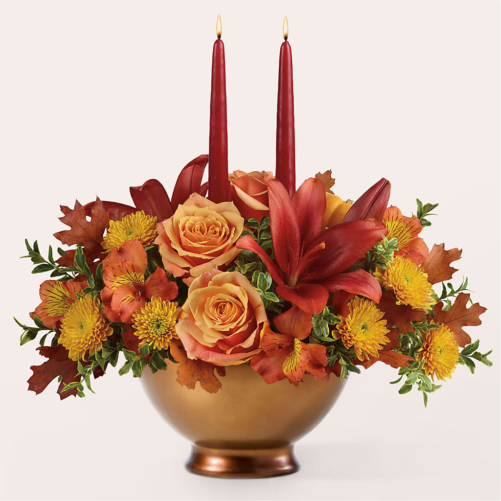 Harvest Table Centerpiece –  Just Bloom, Elk Grove CA