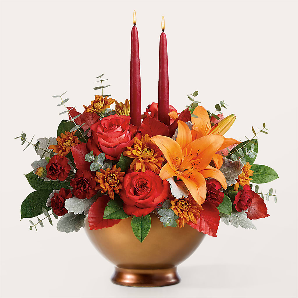 Fruits of Fall Centerpiece –  Just Bloom, Elk Grove CA
