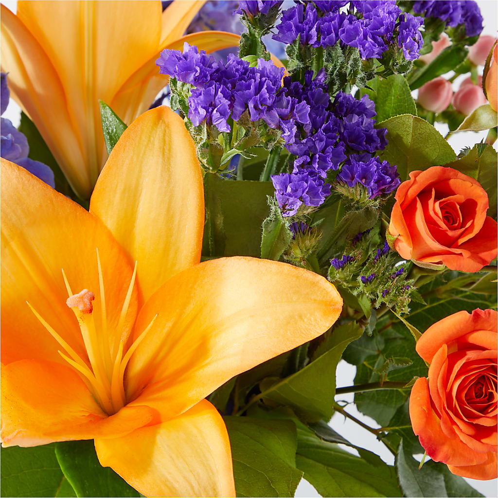 Radiant Citrus Bouquet –  Just Bloom, Elk Grove CA