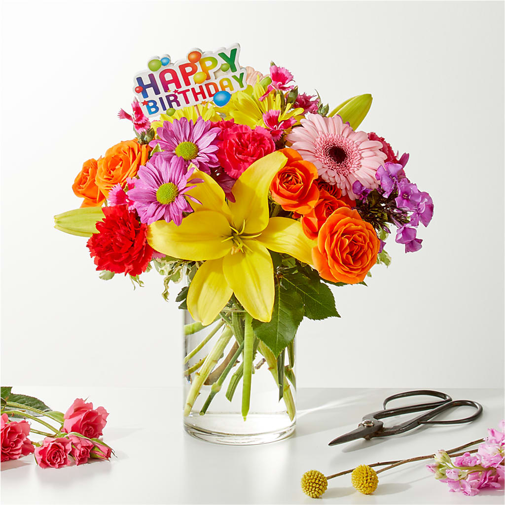Cue the Confetti - A Florist Original –  Just Bloom, Elk Grove CA