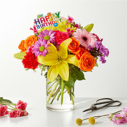Cue the Confetti - A Florist Original –  Just Bloom, Elk Grove CA