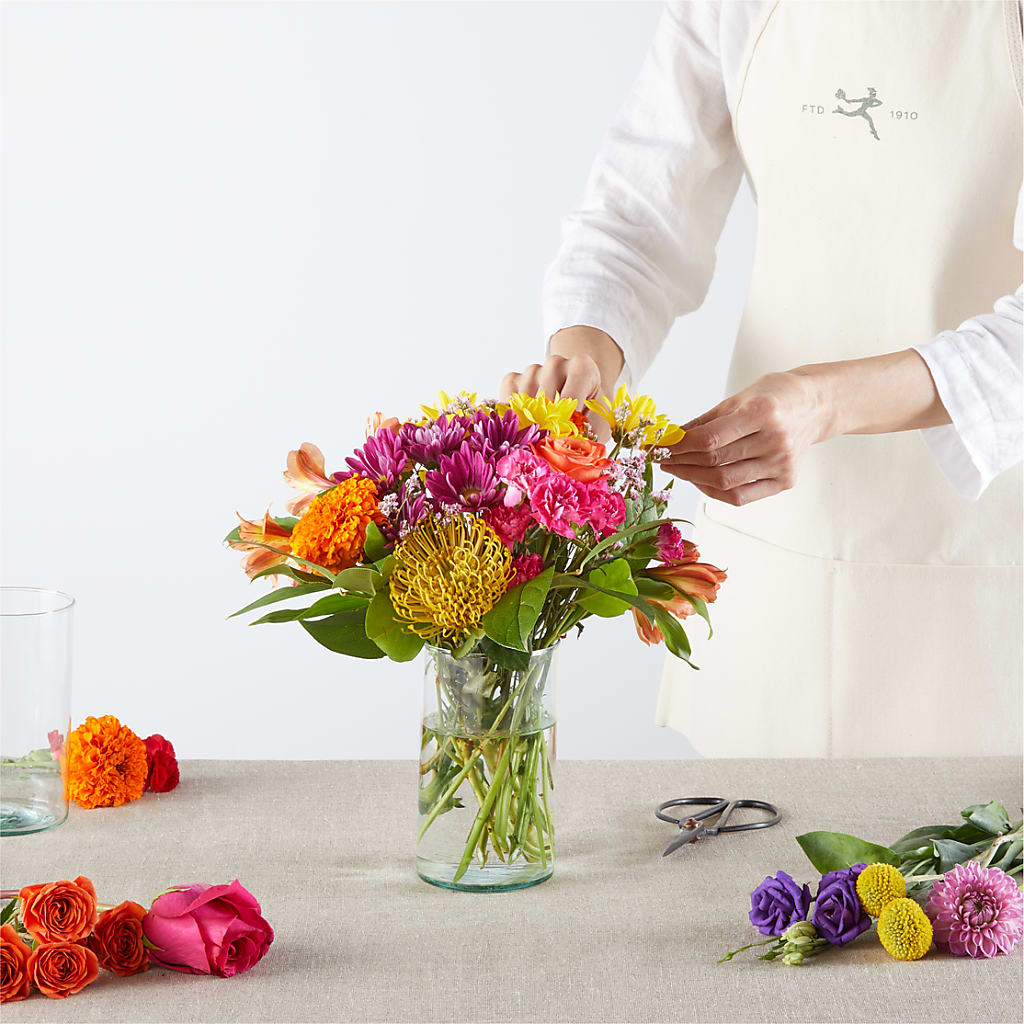Feast of Color – A Florist Original –  Just Bloom, Elk Grove CA