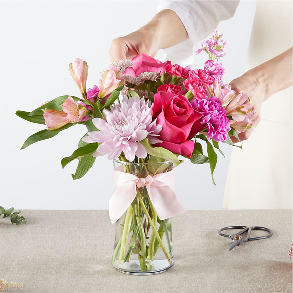 Pink Ribbon - A Florist Original –  Just Bloom, Elk Grove CA