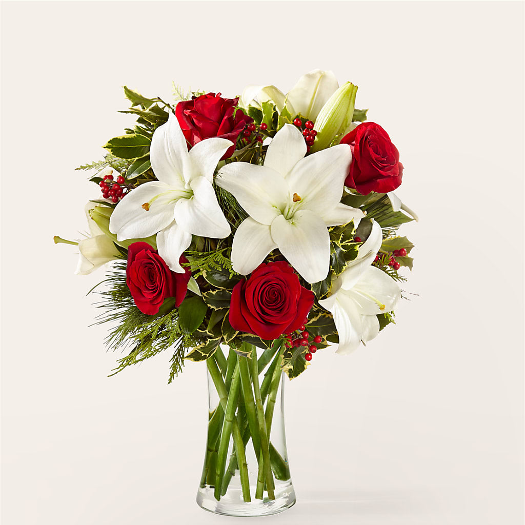 Sparkling Snowflakes Bouquet –  Just Bloom, Elk Grove CA
