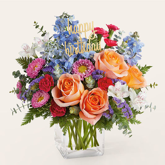 Birthday Bash Bouquet –  Just Bloom, Elk Grove CA
