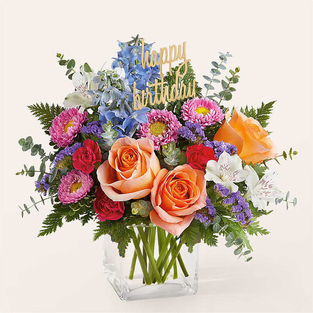 Birthday Bash Bouquet –  Just Bloom, Elk Grove CA