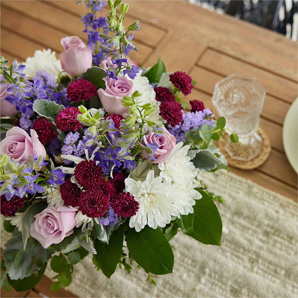 Violet Frost Bouquet –  Just Bloom, Elk Grove CA