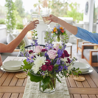 Violet Frost Bouquet –  Just Bloom, Elk Grove CA