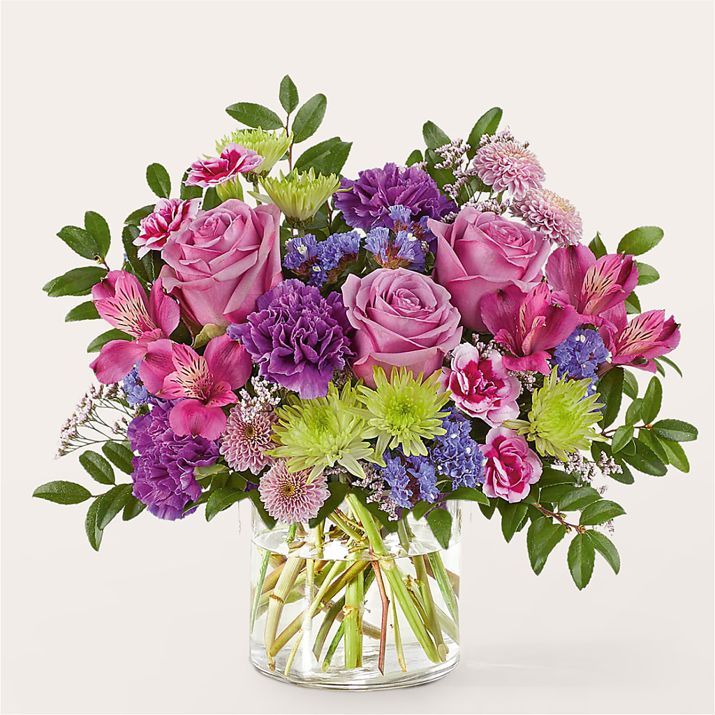 Glass Half Full Bouquet –  Just Bloom, Elk Grove CA