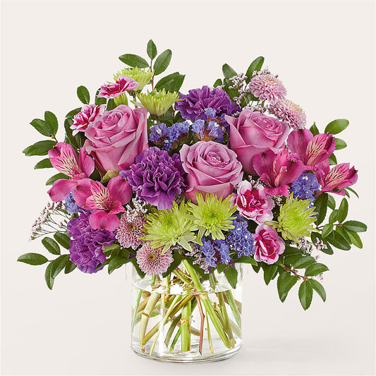 Glass Half Full Bouquet –  Just Bloom, Elk Grove CA