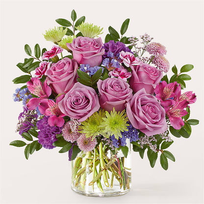 Glass Half Full Bouquet –  Just Bloom, Elk Grove CA