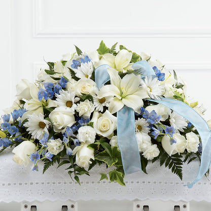 Tender Treasure Casket Spray –  Just Bloom, Elk Grove CA
