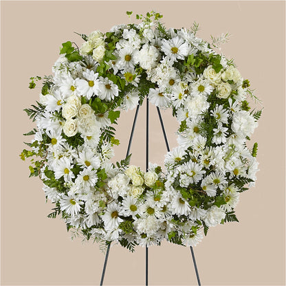 Faithful Wishes Wreath –  Just Bloom, Elk Grove CA