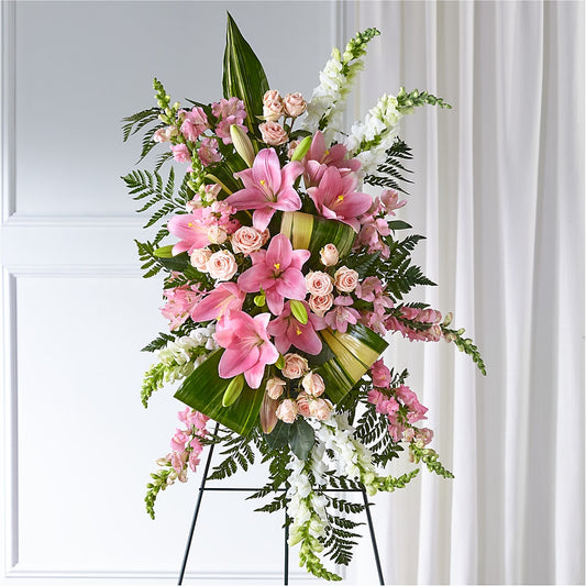 Elegant Embrace Standing Spray –  Just Bloom, Elk Grove CA