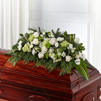 Hopeful Gesture Casket Spray –  Just Bloom, Elk Grove CA