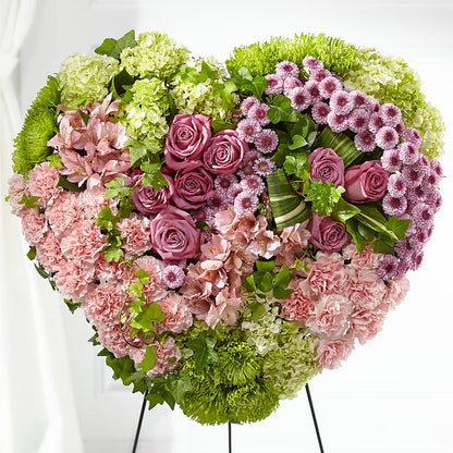 Heartwarming Standing Heart –  Just Bloom, Elk Grove CA
