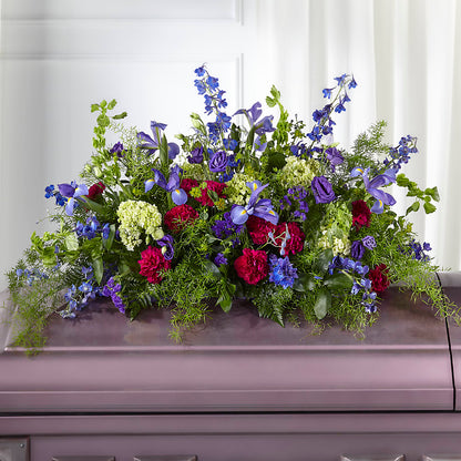 Always Treasured Casket Spray –  Just Bloom, Elk Grove CA