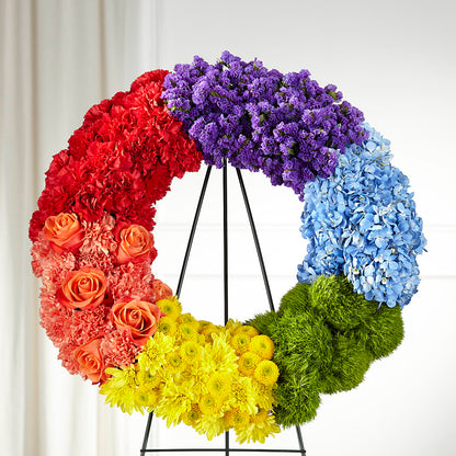 Circle of Love Wreath –  Just Bloom, Elk Grove CA