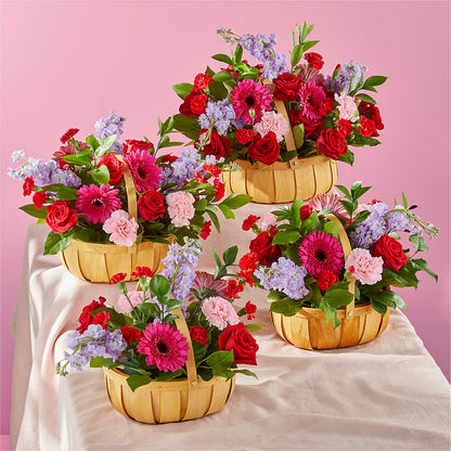 Pink Picnic Basket –  Just Bloom, Elk Grove CA