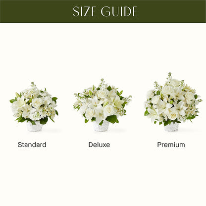 Peaceful Reflections Arrangement –  Just Bloom, Elk Grove CA