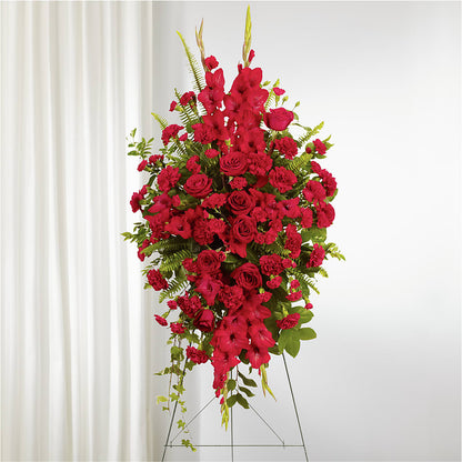 From the Heart Standing Spray –  Just Bloom, Elk Grove CA