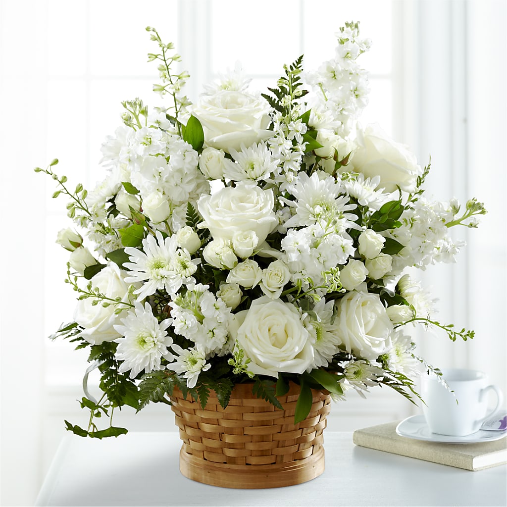 Heartfelt Condolences Arrangement –  Just Bloom, Elk Grove CA