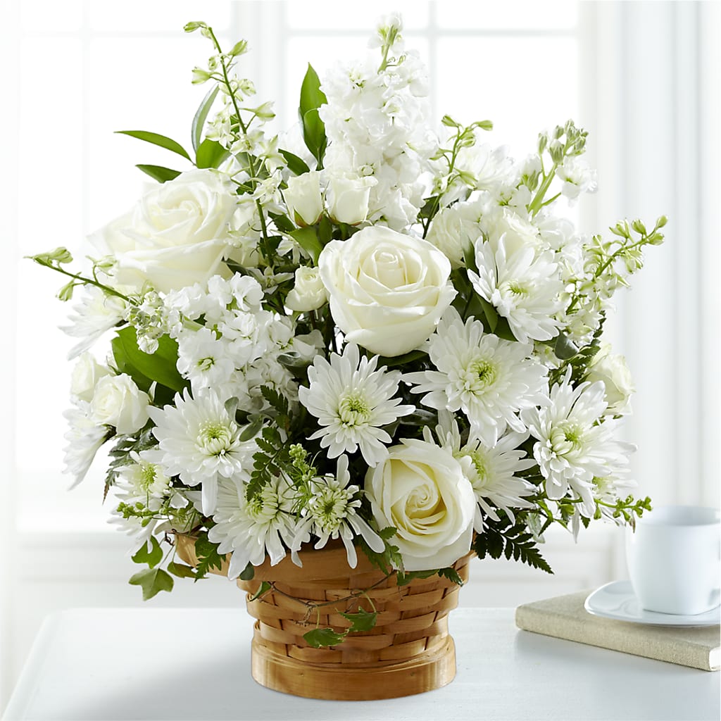 Heartfelt Condolences Arrangement –  Just Bloom, Elk Grove CA