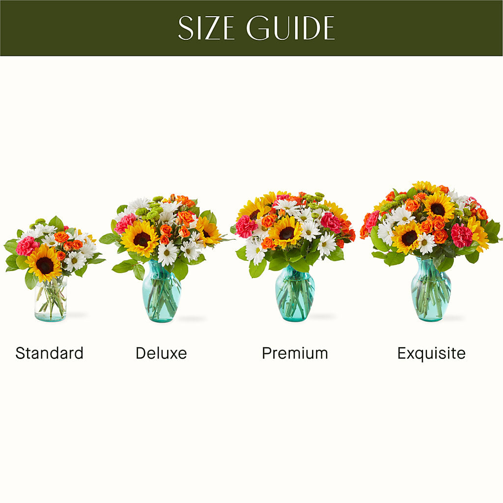 Sun-drenched Blooms Bouquet –  Just Bloom, Elk Grove CA