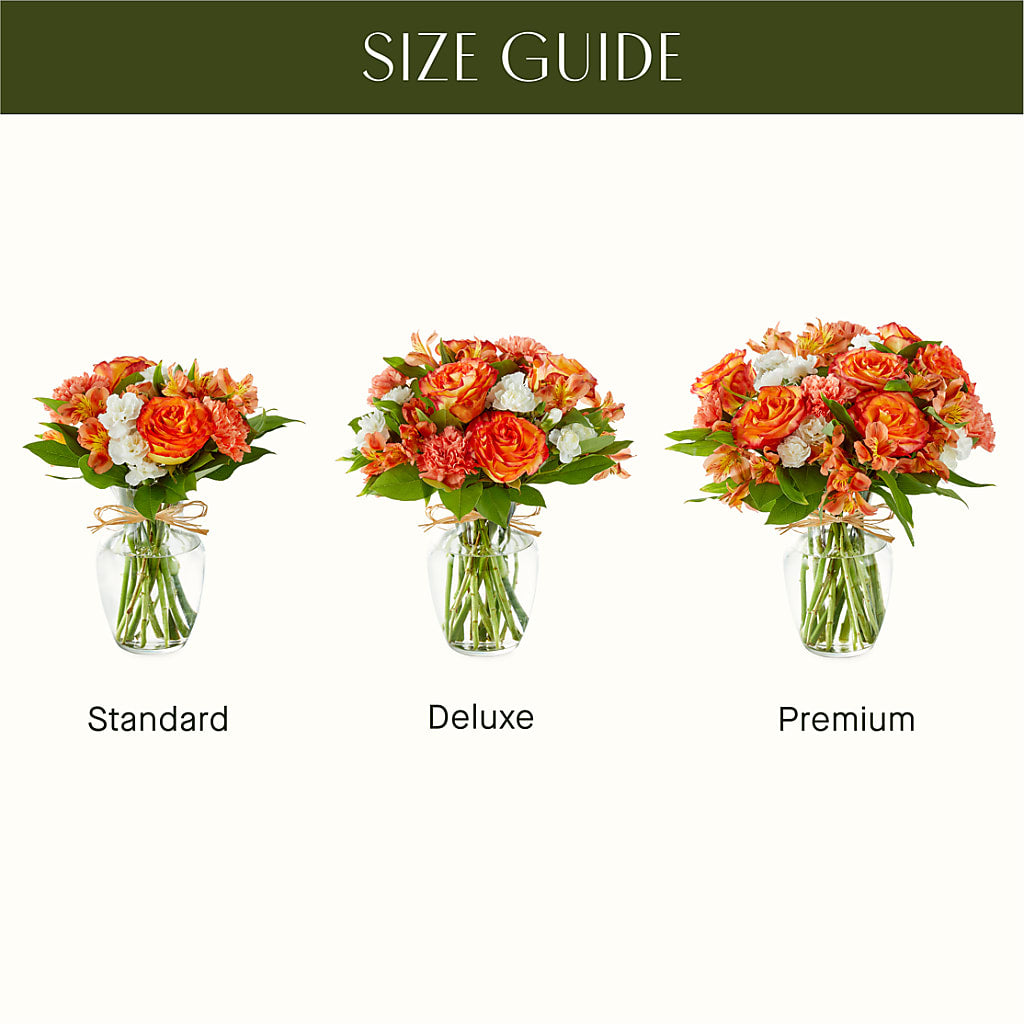 Apricot Glow Bouquet –  Just Bloom, Elk Grove CA