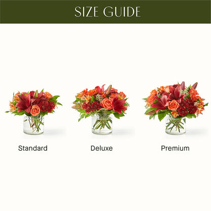 Crimson Leaves Bouquet –  Just Bloom, Elk Grove CA