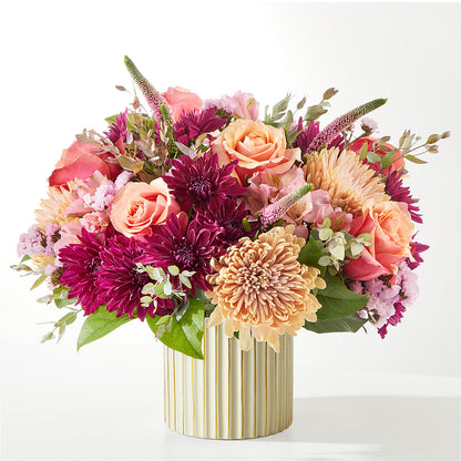 Berry Cobbler Bouquet with Ivory Vase –  Just Bloom, Elk Grove CA