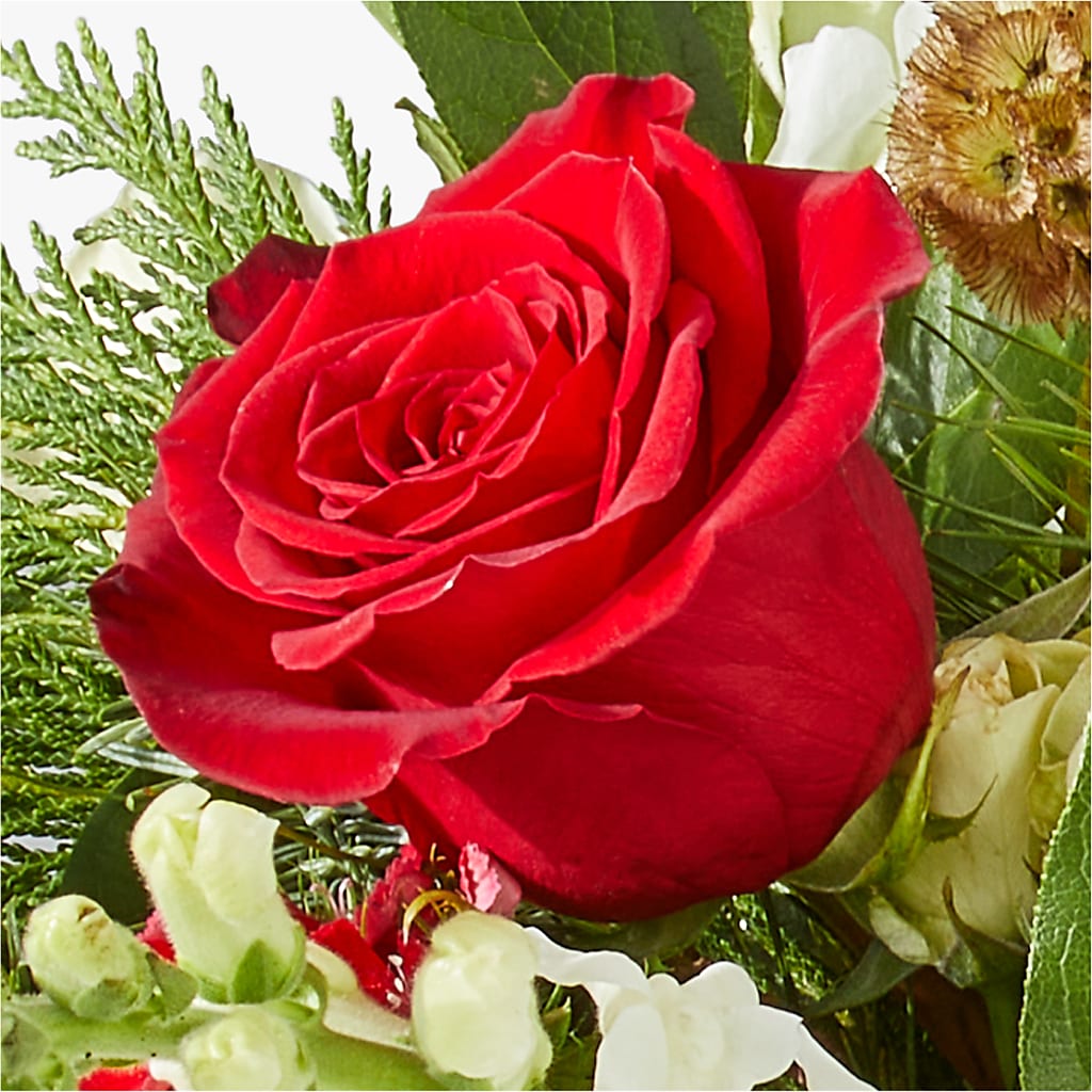 Deck the Halls Bouquet –  Just Bloom, Elk Grove CA