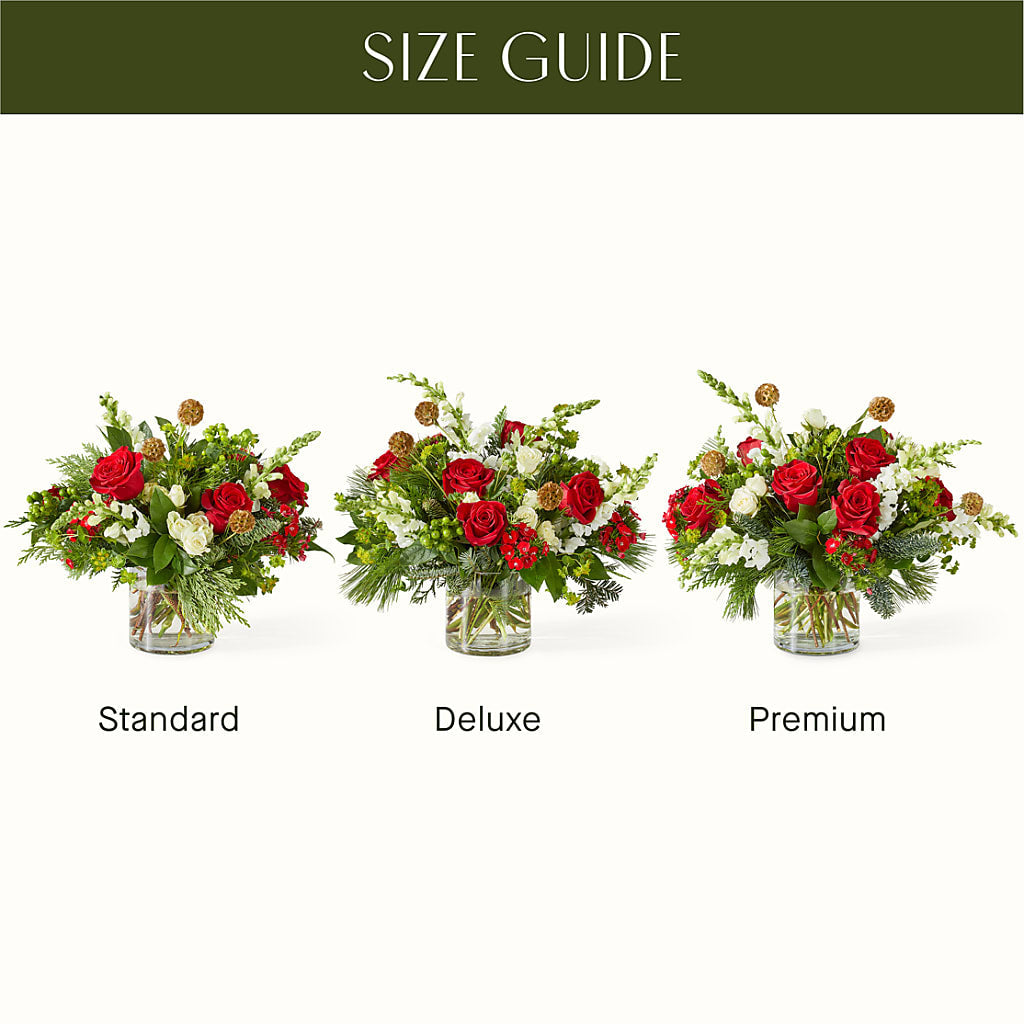 Deck the Halls Bouquet –  Just Bloom, Elk Grove CA