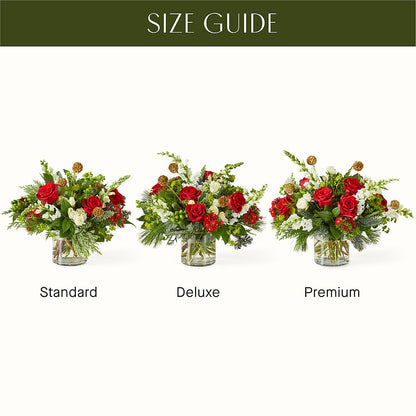 Deck the Halls Bouquet –  Just Bloom, Elk Grove CA
