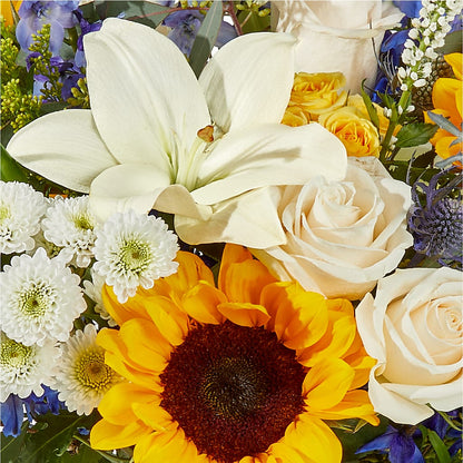 Wonderfully Sunny Bouquet –  Just Bloom, Elk Grove CA