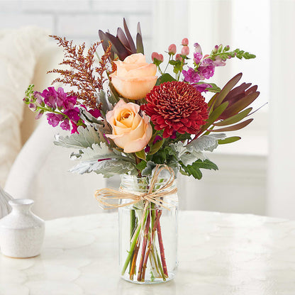 Moody Hues Bouquet –  Just Bloom, Elk Grove CA