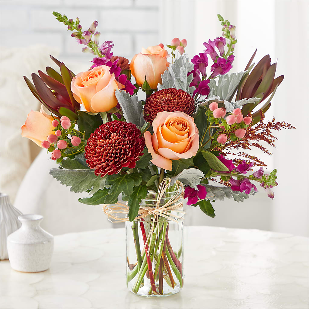 Moody Hues Bouquet –  Just Bloom, Elk Grove CA