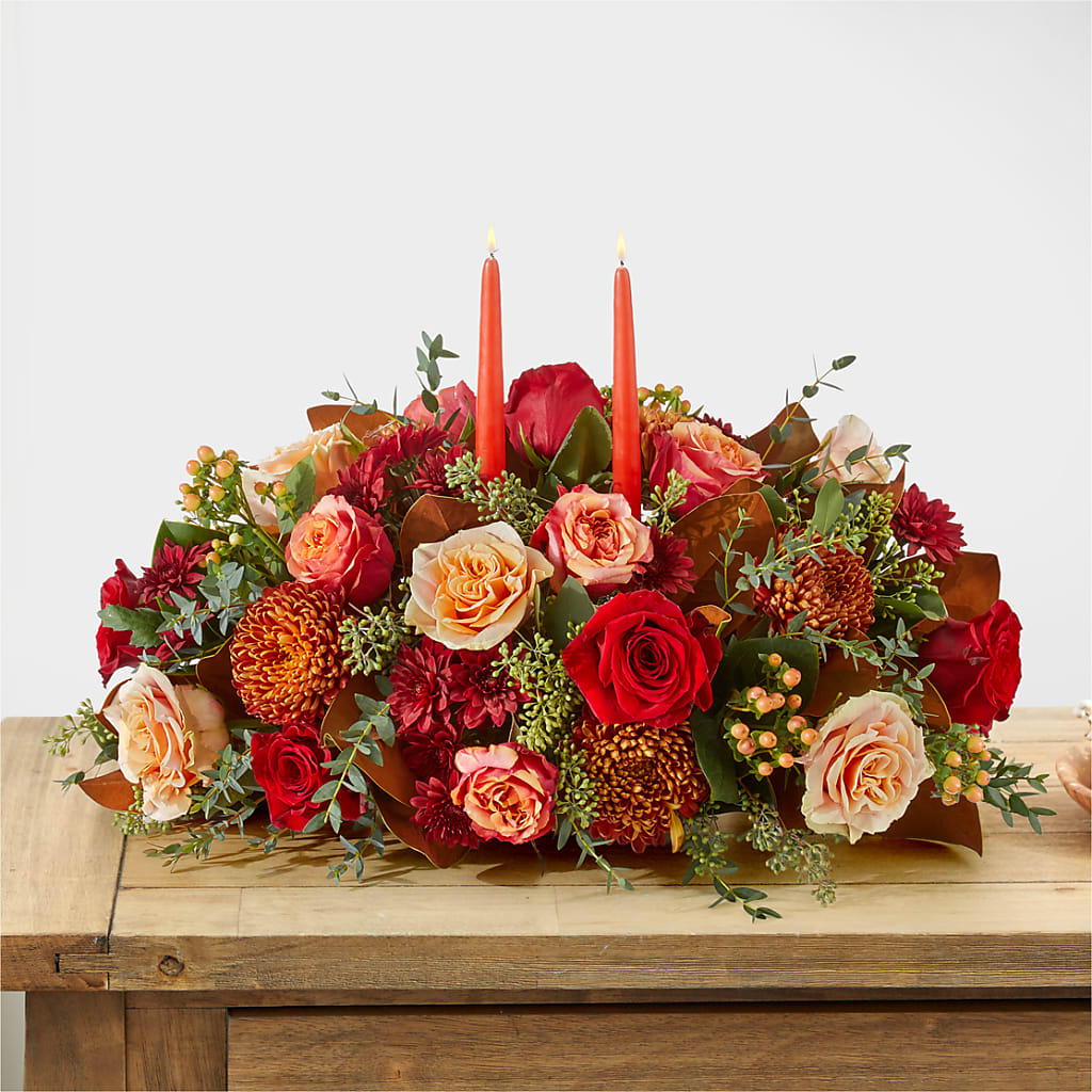 Gather Near Centerpiece –  Just Bloom, Elk Grove CA