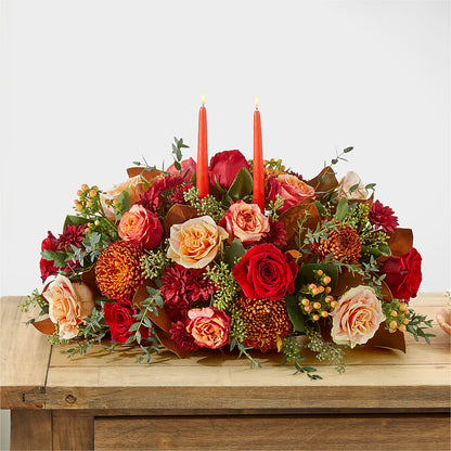 Gather Near Centerpiece –  Just Bloom, Elk Grove CA