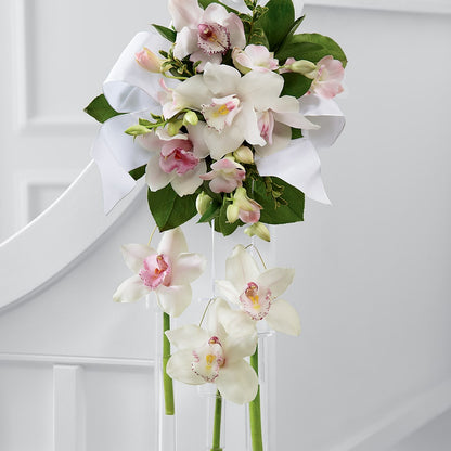 Perfect Entrance Pew Arrangement –  Just Bloom, Elk Grove CA