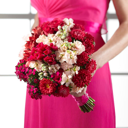 Pink Effervescence Bouquet –  Just Bloom, Elk Grove CA